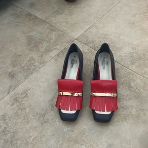 Valentino loafer heels